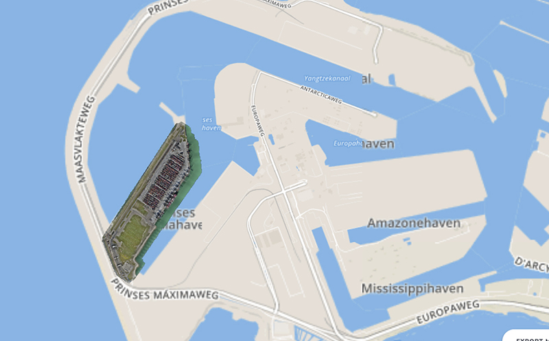 Locatie overzicht in Google Earth, inclusief hires ortho-photo. Van big-data tot werkbare 3D modellen
